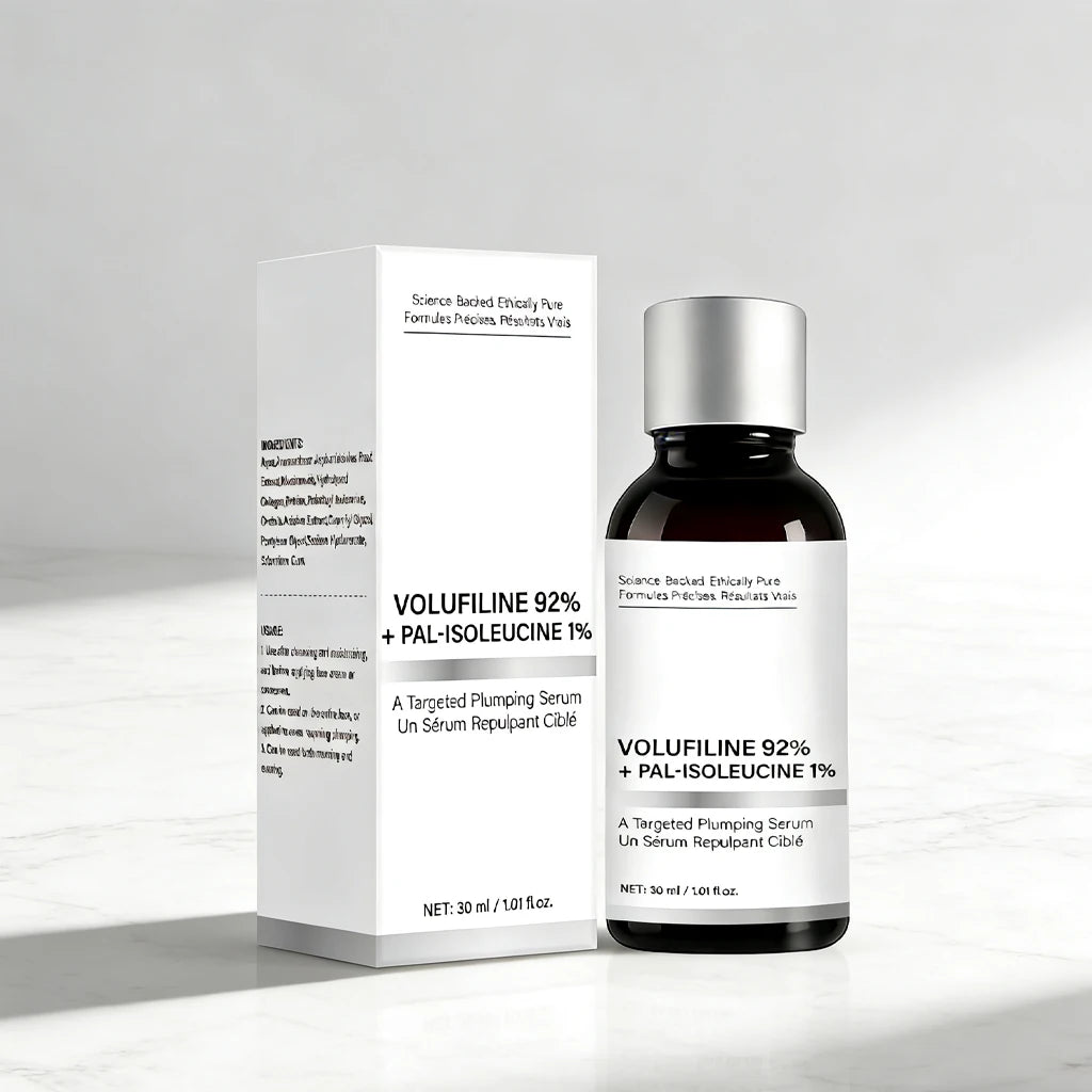 Private Label Boosts Fat-Cell Volume Collagen Volufiline 92% + Pal-Isoleucine 1% Serum Niacinamide Daily Skin Care Face Serum