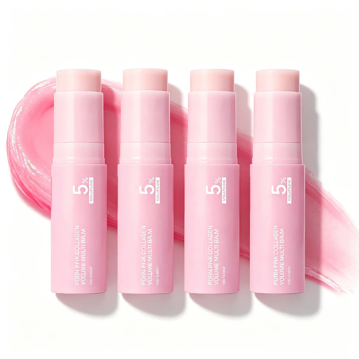 PDRN Pink Collagen Volume Multi Balm Stick Face Body Balm Cream Fine Lines Improvement Skin Portable Face Moisturizing Stick