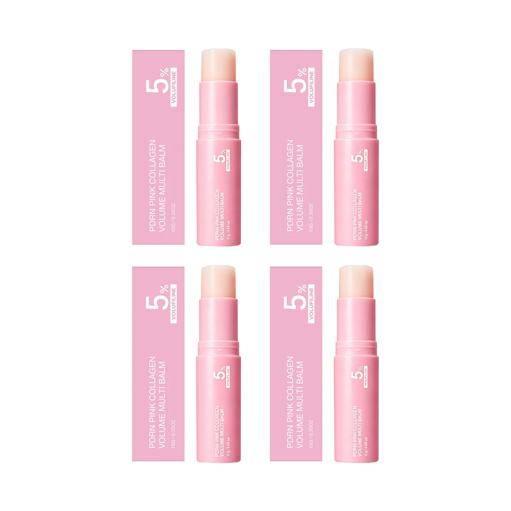 PDRN Pink Collagen Volume Multi Balm Stick Face Body Balm Cream Fine Lines Improvement Skin Portable Face Moisturizing Stick